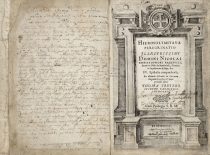 Radvila, Mikalojus Kristupas (Našlaitėlis). Hierosolymitana..., 1601.  (Iš Tyszkewiczių bibliotekos.)