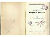 Butkevičius, F. Elementarinis kokybinis analizis: tekste 21 fig. Kaunas: Lietuvos universiteto Matematikos-gamtos fakultetas, 1929.