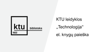KTU logo Technologija el. knygų paieška