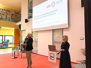 Erasmus+ projekto „Universitetų bibliotekos, stiprinančios akademinės bendruomenės ir visuomenės ryšį per pilietinį mokslą Baltijos šalyse (LibOCS)“