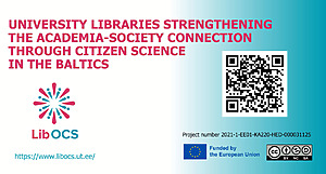 Citizen science trainings for librarians