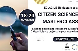 Nuotolinė sesija „Citizen Science Masterclass – ECLAC-LIBER“