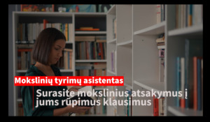 Mokslinių tyrimų asistentas pav.