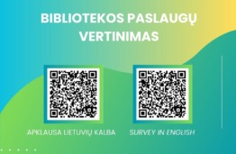 Studentus kviečiame įvertinti bibliotekos teikiamas paslaugas