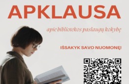 Kviečiame studentus dalyvauti Bibliotekos paslaugų vertinimo apklausoje